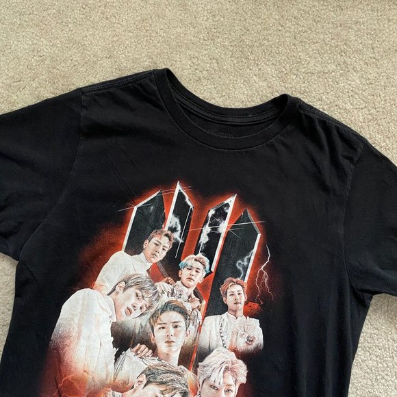 Starship Entertainment Hashtag XS Monsta X Double Sided Graphic T-Shirt K-Pop - Picture 2 of 12